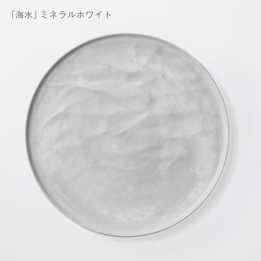 大皿ウェーブ 海水 (27cm)