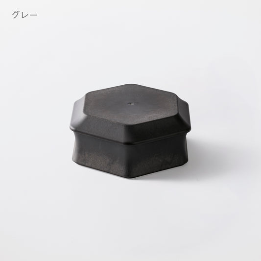 【5%OFF】深鉢ロッカク大・平皿ロッカク大 各1セット
