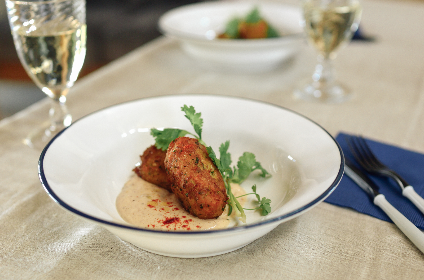 山本理世さんのファラフェル。 料理を通じて、空間をコーディネートし、幸せをつくる。