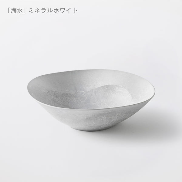 ARAS エイラス サステナブルコレクション 海水ミネラルホワイト 深鉢ミルー こだわりのある人の普段使い食器「深鉢ミルー 海水」 – ARAS