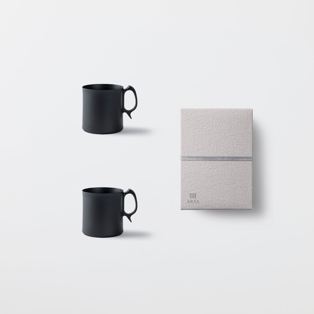 ＜公式HP限定＞マグカップ 大　２セット+白色ギフトボックス付き