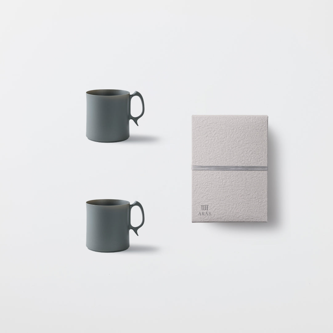 ＜公式HP限定＞マグカップ 大　２セット+白色ギフトボックス付き