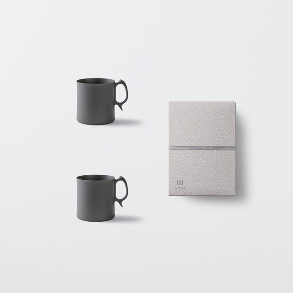 公式HP限定＞マグカップ 大 2セット+白色ギフトボックス付き