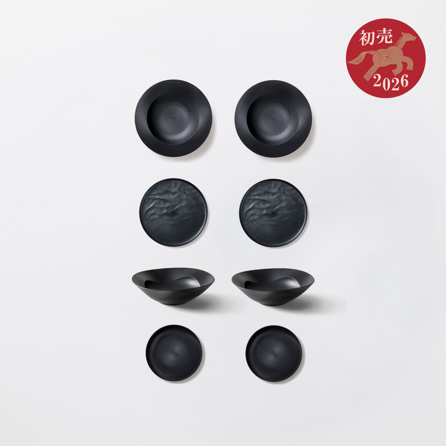 ＜2026初売り限定＞【2,000円以上お得】人気により復刻！2万円セット(中皿ウェーブ・深皿スクープ・深鉢ミルー・小皿スロープ 各2)★初売り特典付
