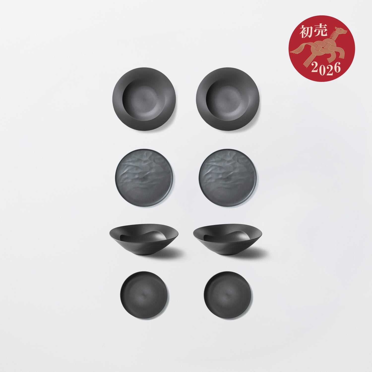 ＜2026初売り限定＞【2,000円以上お得】人気により復刻！2万円セット(中皿ウェーブ・深皿スクープ・深鉢ミルー・小皿スロープ 各2)★初売り特典付