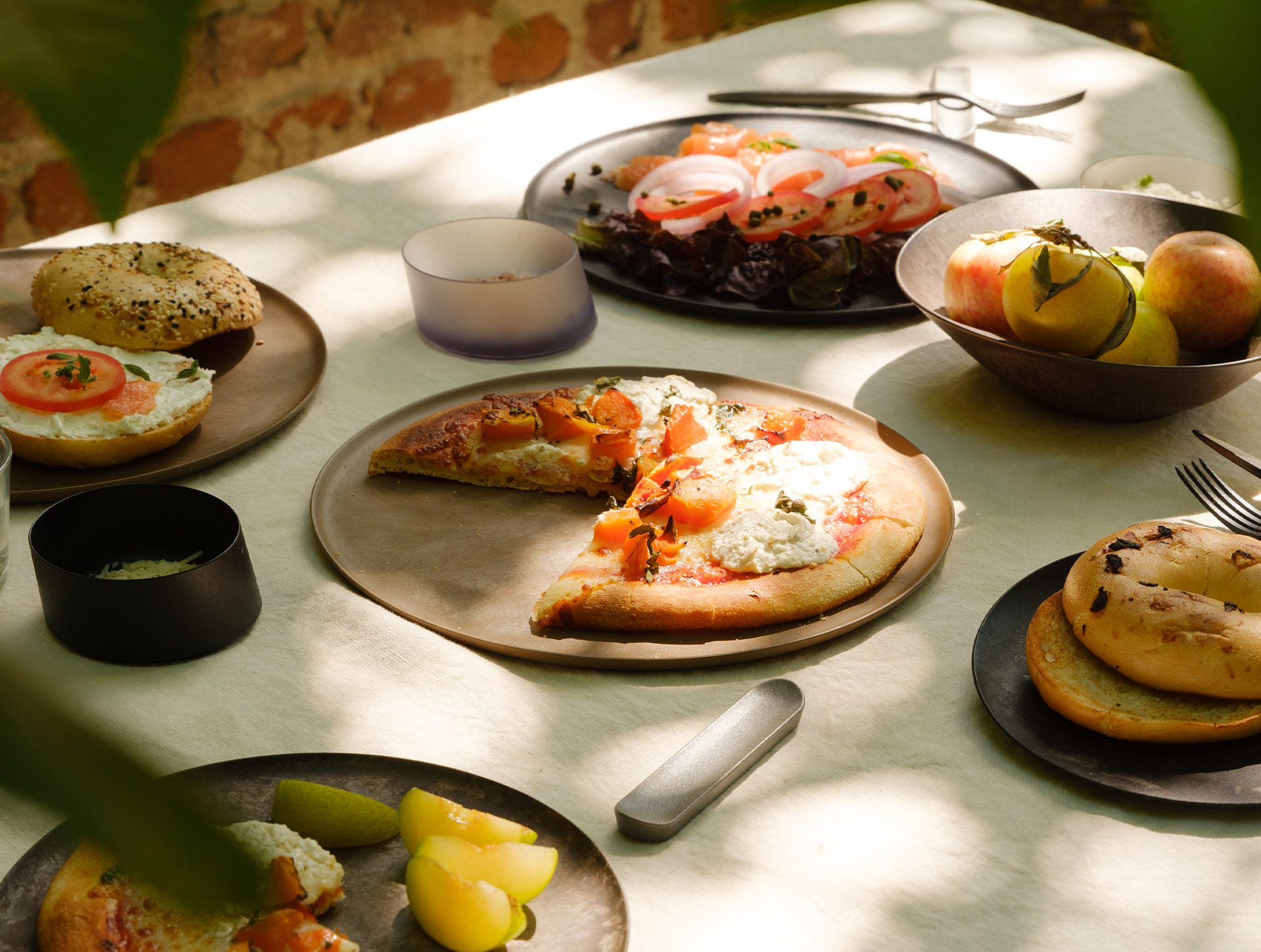 こだわりのある人の普段使い食器「深皿スクープ中 杉皮 」