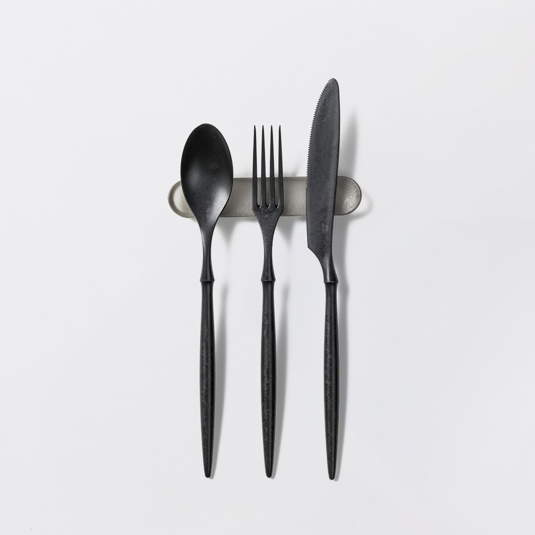 落としても割れない「【5％OFF】カトラリー3点セット(スプーン