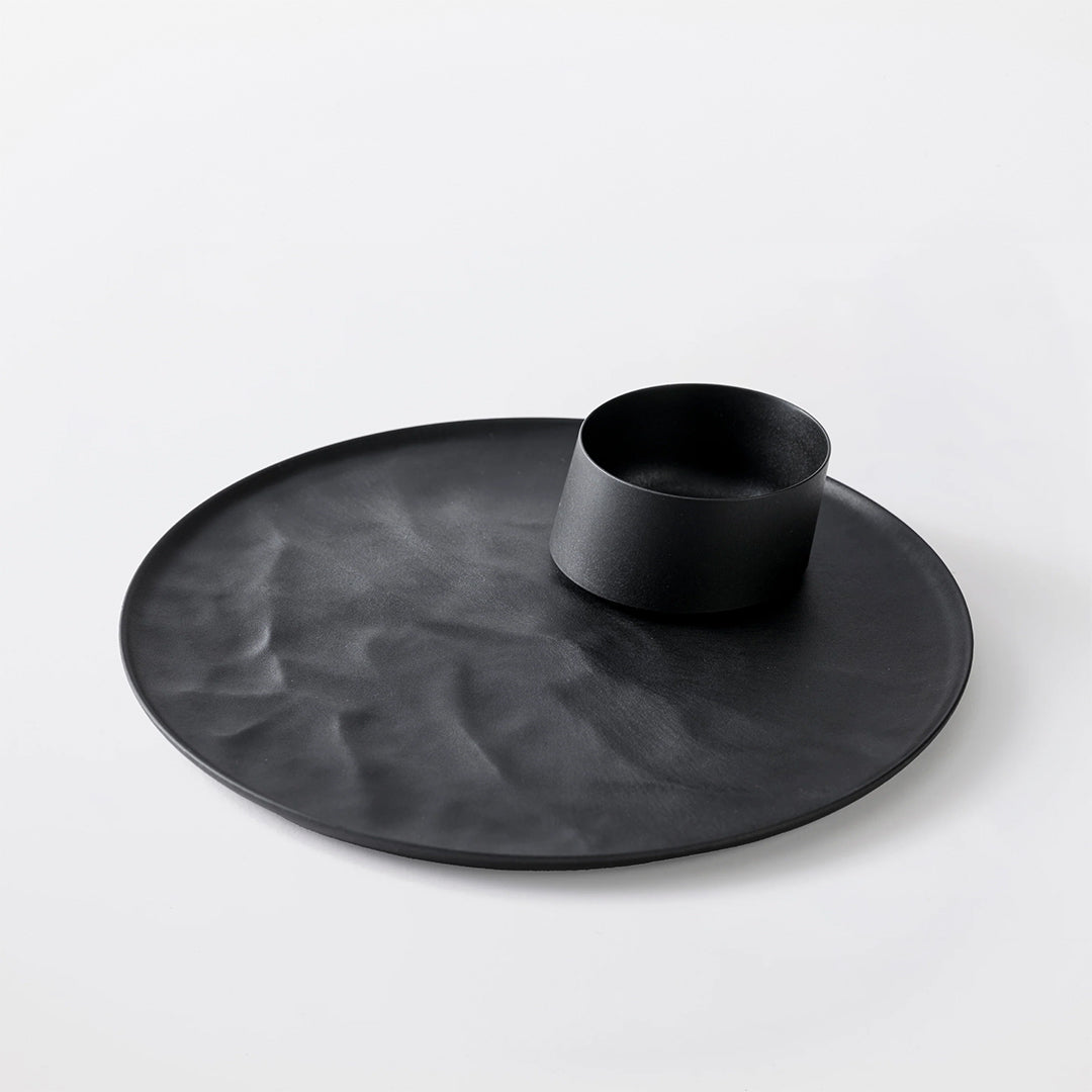 ＜公式HP限定＞【5％OFF！】ちょこっと 朝のワンプレートセット(大皿ウェーブ・ななめ小鉢)