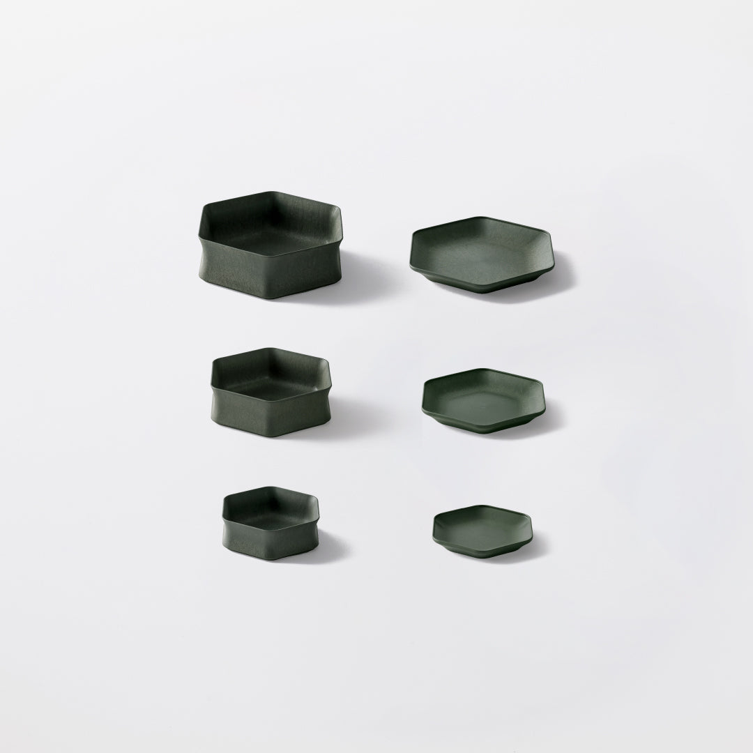 電子レンジ対応の「ロッカク大中小セット」